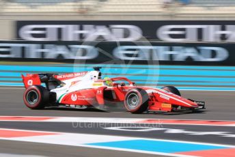 World © Octane Photographic Ltd. FIA Formula 2 (F2) – Abu Dhabi GP - Practice. Prema Racing – Mick Schumacher. Yas Marina Circuit, Abu Dhabi, UAE. Friday 29th November 2019.