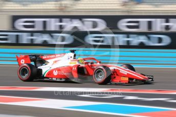 World © Octane Photographic Ltd. FIA Formula 2 (F2) – Abu Dhabi GP - Practice. Prema Racing – Mick Schumacher. Yas Marina Circuit, Abu Dhabi, UAE. Friday 29th November 2019.