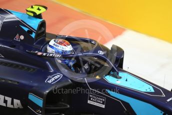World © Octane Photographic Ltd. FIA Formula 2 (F2) – Abu Dhabi GP - Qualifying. DAMS - Nicholas Latifi. Yas Marina Circuit, Abu Dhabi, UAE. Friday 29th November 2019.