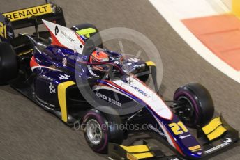 World © Octane Photographic Ltd. FIA Formula 2 (F2) – Abu Dhabi GP - Qualifying. Trident – Christian Lundgaard. Yas Marina Circuit, Abu Dhabi, UAE. Friday 29th November 2019.