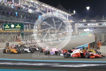 World © Octane Photographic Ltd. FIA Formula 2 (F2) – Abu Dhabi GP - Race 1. Prema Racing – Mick Schumacher. Yas Marina Circuit, Abu Dhabi, UAE. Saturday 30th November 2019.