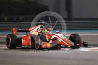 World © Octane Photographic Ltd. FIA Formula 2 (F2) – Abu Dhabi GP - Race 1. Prema Racing – Mick Schumacher. Yas Marina Circuit, Abu Dhabi, UAE. Saturday 30th November 2019.