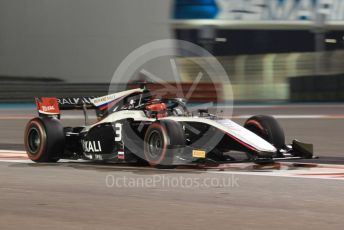 World © Octane Photographic Ltd. FIA Formula 2 (F2) – Abu Dhabi GP - Race 1. ART Grand Prix - Nikita Mazepin. Yas Marina Circuit, Abu Dhabi, UAE. Saturday 30th November 2019.