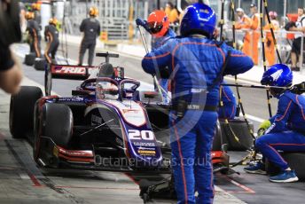 World © Octane Photographic Ltd. FIA Formula 2 (F2) – Abu Dhabi GP - Race 1. Trident - Giuliano Alesi. Yas Marina Circuit, Abu Dhabi, UAE. Saturday 30th November 2019.