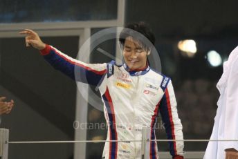 World © Octane Photographic Ltd. FIA Formula 2 (F2) – Abu Dhabi GP - Race 1. Carlin - Nobuharu Matsushita. Yas Marina Circuit, Abu Dhabi, UAE. Saturday 30th November 2019.