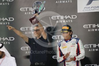 World © Octane Photographic Ltd. FIA Formula 2 (F2) – Abu Dhabi GP - Race 1. DAMS team boss - Francois Sicard. Yas Marina Circuit, Abu Dhabi, UAE. Saturday 30th November 2019.