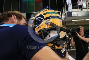 World © Octane Photographic Ltd. FIA Formula 2 (F2) – Abu Dhabi GP - Race 1. DAMS - Sergio Sette Camara. Yas Marina Circuit, Abu Dhabi, UAE. Saturday 30th November 2019.