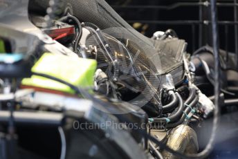 World © Octane Photographic Ltd. Formula 1 – Abu Dhabi GP - Paddock. Mercedes AMG Petronas Motorsport AMG F1 W10 EQ Power+. Yas Marina Circuit, Abu Dhabi, UAE. Friday 29th November 2019.
