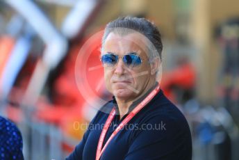 World © Octane Photographic Ltd. Formula 1 - Abu Dhabi GP - Paddock. Jean Alesi. Yas Marina Circuit, Abu Dhabi, UAE. Friday 29th November 2019.