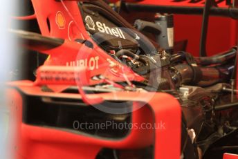 World © Octane Photographic Ltd. Formula 1 – Abu Dhabi GP - Paddock. Scuderia Ferrari SF90. Yas Marina Circuit, Abu Dhabi, UAE. Friday 29th November 2019.