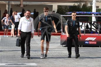 World © Octane Photographic Ltd. Formula 1 – Abu Dhabi GP - Paddock. ROKiT Williams Racing FW 42 – George Russell. Yas Marina Circuit, Abu Dhabi, UAE. Friday 29th November 2019.