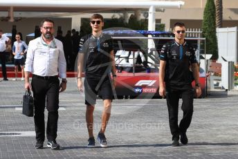 World © Octane Photographic Ltd. Formula 1 – Abu Dhabi GP - Paddock. ROKiT Williams Racing FW 42 – George Russell. Yas Marina Circuit, Abu Dhabi, UAE. Friday 29th November 2019.