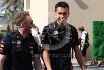 World © Octane Photographic Ltd. Formula 1 – Abu Dhabi GP - Paddock. Aston Martin Red Bull Racing RB15 – Alexander Albon. Yas Marina Circuit, Abu Dhabi, UAE. Friday 29th November 2019.