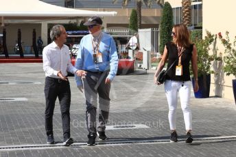 World © Octane Photographic Ltd. Formula 1 - Abu Dhabi GP - Paddock. Alain Prost – Non-Executive Director Renault Sport Formula 1 Team. Yas Marina Circuit, Abu Dhabi, UAE. Friday 29th November 2019.