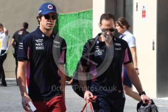 World © Octane Photographic Ltd. Formula 1 – Abu Dhabi GP - Paddock. SportPesa Racing Point RP19 – Lance Stroll. Yas Marina Circuit, Abu Dhabi, UAE. Friday 29th November 2019.