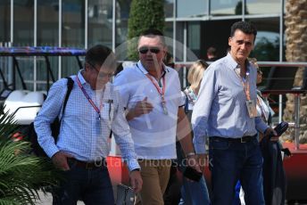 World © Octane Photographic Ltd. Formula 1 - Abu Dhabi GP - Paddock. Eric Boullier. Yas Marina Circuit, Abu Dhabi, UAE. Friday 29th November 2019.