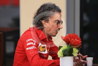 World © Octane Photographic Ltd. Formula 1 - Abu Dhabi GP - Paddock. Laurent Mekies – Sporting Director of Scuderia Ferrari. Yas Marina Circuit, Abu Dhabi, UAE. Saturday 30th November 2019.