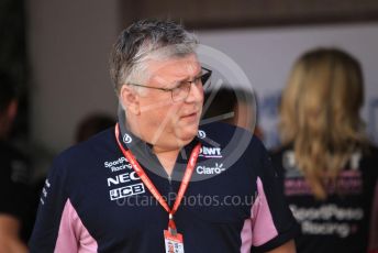 World © Octane Photographic Ltd. Formula 1 - Abu Dhabi GP - Paddock. Otmar Szafnauer - Team Principal of SportPesa Racing Point. Yas Marina Circuit, Abu Dhabi, UAE. Saturday 30th November 2019.