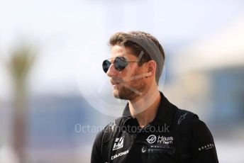 World © Octane Photographic Ltd. Formula 1 – Abu Dhabi GP - Paddock. Haas F1 Team VF19 – Romain Grosjean. Yas Marina Circuit, Abu Dhabi, UAE. Saturday 30th November 2019.