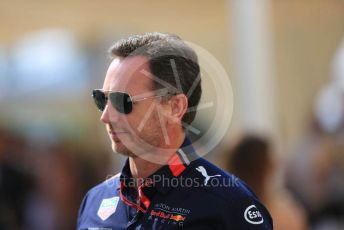 World © Octane Photographic Ltd. Formula 1 - Abu Dhabi GP - Paddock. Christian Horner - Team Principal of Red Bull Racing. Yas Marina Circuit, Abu Dhabi, UAE. Saturday 30th November 2019.
