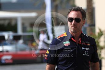 World © Octane Photographic Ltd. Formula 1 - Abu Dhabi GP - Paddock. Christian Horner - Team Principal of Red Bull Racing. Yas Marina Circuit, Abu Dhabi, UAE. Saturday 30th November 2019.