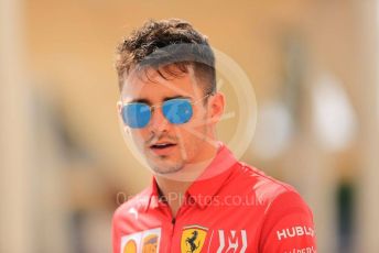 World © Octane Photographic Ltd. Formula 1 – Abu Dhabi GP - Paddock. Scuderia Ferrari SF90 – Charles Leclerc. Yas Marina Circuit, Abu Dhabi, UAE. Sunday 1st December 2019.