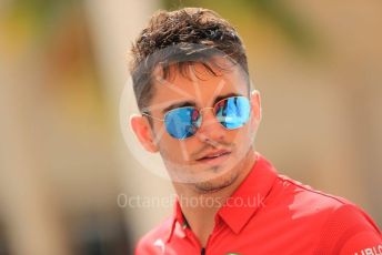 World © Octane Photographic Ltd. Formula 1 – Abu Dhabi GP - Paddock. Scuderia Ferrari SF90 – Charles Leclerc. Yas Marina Circuit, Abu Dhabi, UAE. Sunday 1st December 2019.