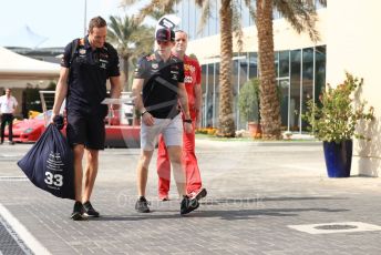 World © Octane Photographic Ltd. Formula 1 – Abu Dhabi GP - Paddock. Aston Martin Red Bull Racing RB15 – Max Verstappen. Yas Marina Circuit, Abu Dhabi, UAE. Sunday 1st December 2019.