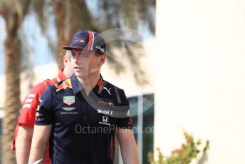 World © Octane Photographic Ltd. Formula 1 – Abu Dhabi GP - Paddock. Aston Martin Red Bull Racing RB15 – Max Verstappen. Yas Marina Circuit, Abu Dhabi, UAE. Sunday 1st December 2019.