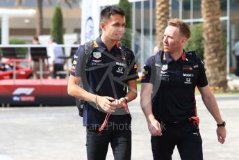 World © Octane Photographic Ltd. Formula 1 – Abu Dhabi GP - Paddock. Aston Martin Red Bull Racing RB15 – Alexander Albon. Yas Marina Circuit, Abu Dhabi, UAE. Sunday 1st December 2019.