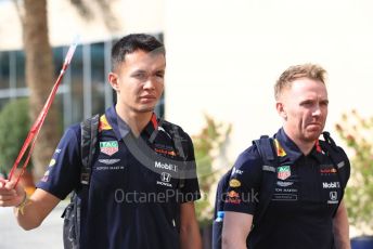 World © Octane Photographic Ltd. Formula 1 – Abu Dhabi GP - Paddock. Aston Martin Red Bull Racing RB15 – Alexander Albon. Yas Marina Circuit, Abu Dhabi, UAE. Sunday 1st December 2019.