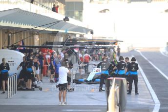 World © Octane Photographic Ltd. Formula 1 – Abu Dhabi Pirelli Tyre Test. ROKiT Williams Racing FW 42 – George Russell. Yas Marina Circuit, Abu Dhabi, UAE. Tuesday 3rd December 2019.