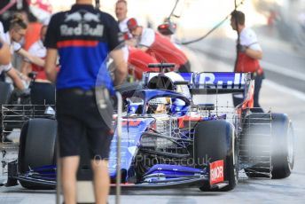 World © Octane Photographic Ltd. Formula 1 – Abu Dhabi Pirelli Tyre Test. Scuderia Toro Rosso STR14 – Sean Gelael. Yas Marina Circuit, Abu Dhabi, UAE. Tuesday 3rd December 2019.