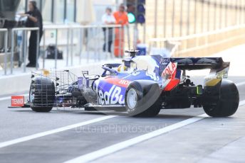 World © Octane Photographic Ltd. Formula 1 – Abu Dhabi Pirelli Tyre Test. Scuderia Toro Rosso STR14 – Sean Gelael. Yas Marina Circuit, Abu Dhabi, UAE. Tuesday 3rd December 2019.