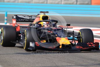 World © Octane Photographic Ltd. Formula 1 – Abu Dhabi Pirelli Tyre Test. Aston Martin Red Bull Racing RB15 – Max Verstappen. Yas Marina Circuit, Abu Dhabi, UAE. Tuesday 3rd December 2019.
