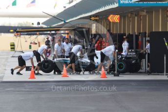 World © Octane Photographic Ltd. Formula 1 – Abu Dhabi Pirelli Tyre Test. Mercedes AMG Petronas Motorsport AMG F1 W10 EQ Power+ - Valtteri Bottas. Yas Marina Circuit, Abu Dhabi, UAE. Tuesday 3rd December 2019.