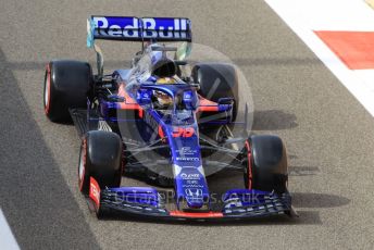 World © Octane Photographic Ltd. Formula 1 – Abu Dhabi Pirelli Tyre Test. Scuderia Toro Rosso STR14 – Sean Galeal. Yas Marina Circuit, Abu Dhabi, UAE. Tuesday 3rd December 2019.