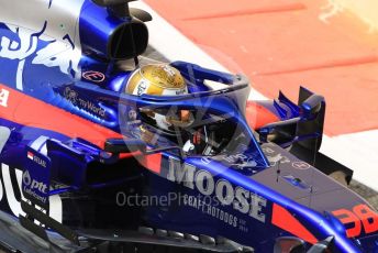 World © Octane Photographic Ltd. Formula 1 – Abu Dhabi Pirelli Tyre Test. Scuderia Toro Rosso STR14 – Sean Galeal. Yas Marina Circuit, Abu Dhabi, UAE. Tuesday 3rd December 2019.