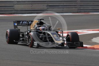 World © Octane Photographic Ltd. Formula 1 – Abu Dhabi Pirelli Tyre Test. Haas F1 Team VF19 – Roman Grosjean. Yas Marina Circuit, Abu Dhabi, UAE. Tuesday 3rd December 2019.