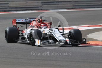 World © Octane Photographic Ltd. Formula 1 – Abu Dhabi Pirelli Tyre Test. Alfa Romeo Racing C38 – Kimi Raikkonen. Yas Marina Circuit, Abu Dhabi, UAE. Tuesday 3rd December 2019.