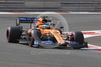 World © Octane Photographic Ltd. Formula 1 – Abu Dhabi Pirelli Tyre Test. McLaren MCL34 – Lando Norris. Yas Marina Circuit, Abu Dhabi, UAE. Tuesday 3rd December 2019.