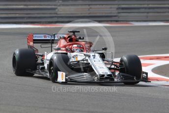World © Octane Photographic Ltd. Formula 1 – Abu Dhabi Pirelli Tyre Test. Alfa Romeo Racing C38 – Kimi Raikkonen. Yas Marina Circuit, Abu Dhabi, UAE. Tuesday 3rd December 2019.