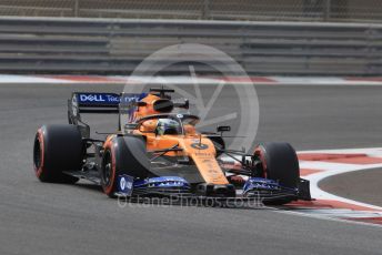 World © Octane Photographic Ltd. Formula 1 – Abu Dhabi Pirelli Tyre Test. McLaren MCL34 – Lando Norris. Yas Marina Circuit, Abu Dhabi, UAE. Tuesday 3rd December 2019.