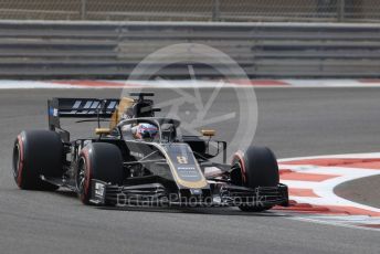 World © Octane Photographic Ltd. Formula 1 – Abu Dhabi Pirelli Tyre Test. Haas F1 Team VF19 – Roman Grosjean. Yas Marina Circuit, Abu Dhabi, UAE. Tuesday 3rd December 2019.