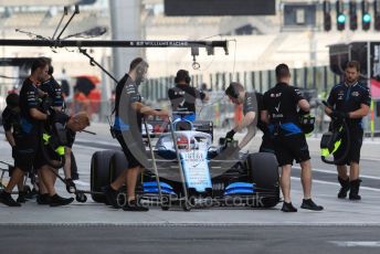 World © Octane Photographic Ltd. Formula 1 – Abu Dhabi Pirelli Tyre Test. ROKiT Williams Racing FW 42 – George Russell. Yas Marina Circuit, Abu Dhabi, UAE. Tuesday 3rd December 2019.