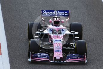 World © Octane Photographic Ltd. Formula 1 – Abu Dhabi Pirelli Tyre Test. SportPesa Racing Point RP19 - Sergio Perez. Yas Marina Circuit, Abu Dhabi, UAE. Tuesday 3rd December 2019.