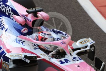 World © Octane Photographic Ltd. Formula 1 – Abu Dhabi Pirelli Tyre Test. SportPesa Racing Point RP19 - Sergio Perez. Yas Marina Circuit, Abu Dhabi, UAE. Tuesday 3rd December 2019.