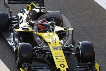 World © Octane Photographic Ltd. Formula 1 – Abu Dhabi Pirelli Tyre Test. Renault Sport F1 Team RS19 – Esteban Ocon. Yas Marina Circuit, Abu Dhabi, UAE. Tuesday 3rd December 2019.