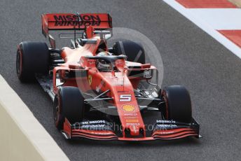 World © Octane Photographic Ltd. Formula 1 – Abu Dhabi Pirelli Tyre Test. Scuderia Ferrari SF90 – Sebastian Vettel. Yas Marina Circuit, Abu Dhabi, UAE. Tuesday 3rd December 2019.