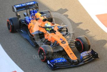 World © Octane Photographic Ltd. Formula 1 – Abu Dhabi Pirelli Tyre Test. McLaren MCL34 – Lando Norris. Yas Marina Circuit, Abu Dhabi, UAE. Tuesday 3rd December 2019.